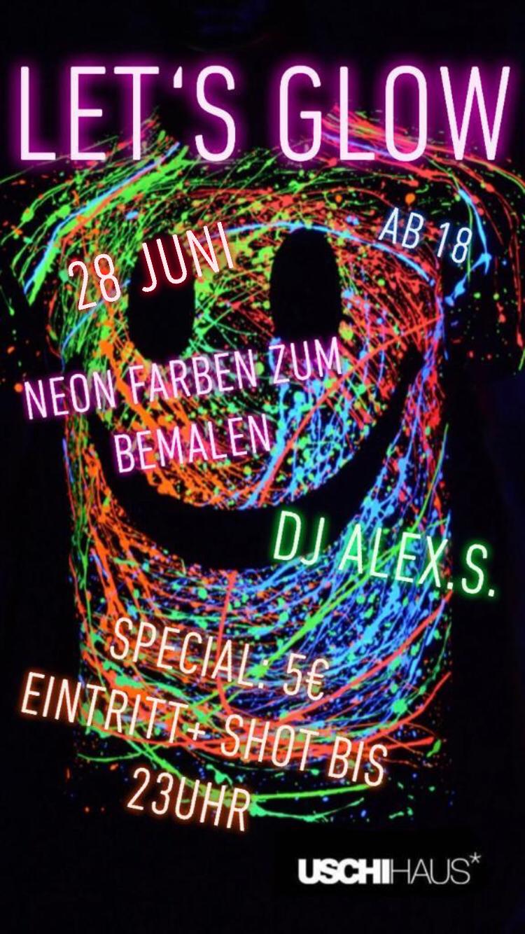 Neonparty Im Uschihaus